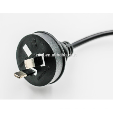 Cable del cable de alimentación de 10A 250V CA 220v para au 2 pin